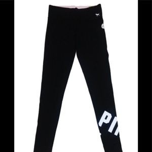 PINK VICTORIA’S SECRET YOGA LEGGING SIDE POCKET